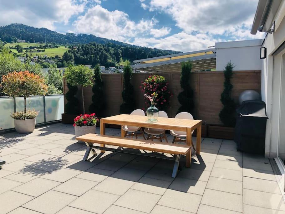 Atikka, Atico, Penthouse Daire Luzern Dış mekan fotoğraf