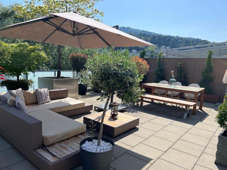 Atikka, Atico, Penthouse Daire Luzern Dış mekan fotoğraf