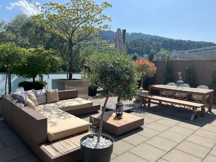 Atikka, Atico, Penthouse Daire Luzern Dış mekan fotoğraf